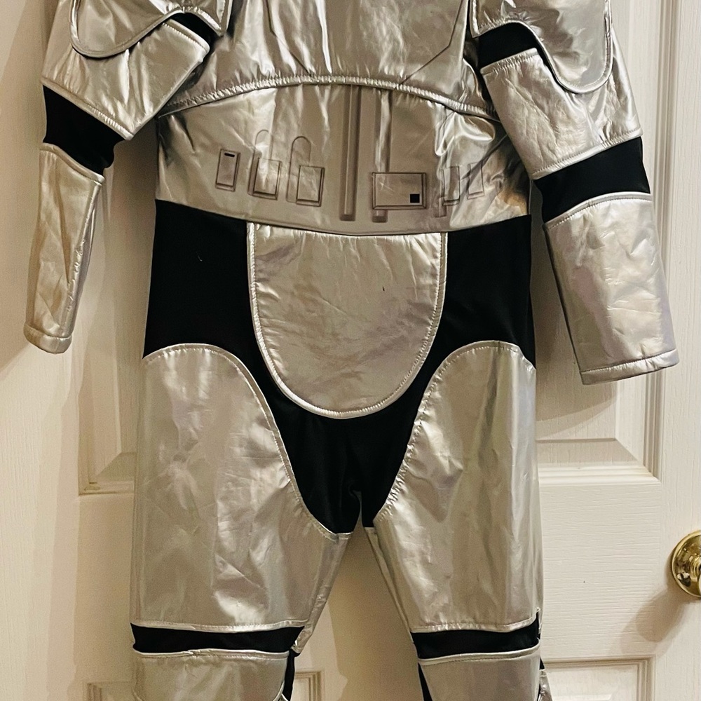 Disney Parks Star Wars Phasma Stormtroopers Silver and Black Kids Matching Set